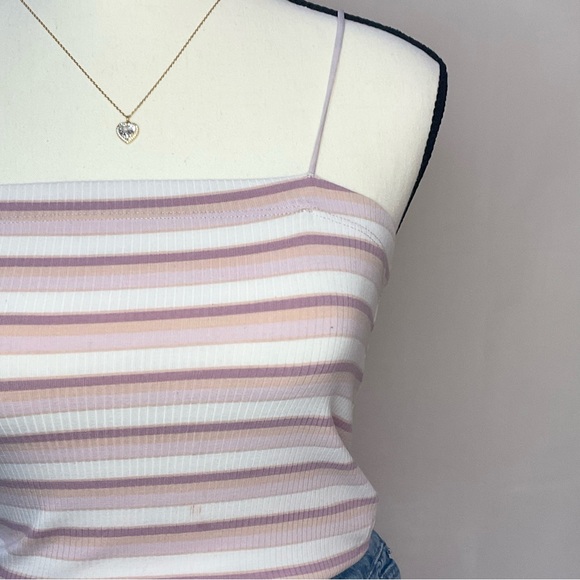 Preppy Pink Tube Top - Picture 2 of 5
